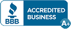 Better Business Bureau A+ Accredited Business logo